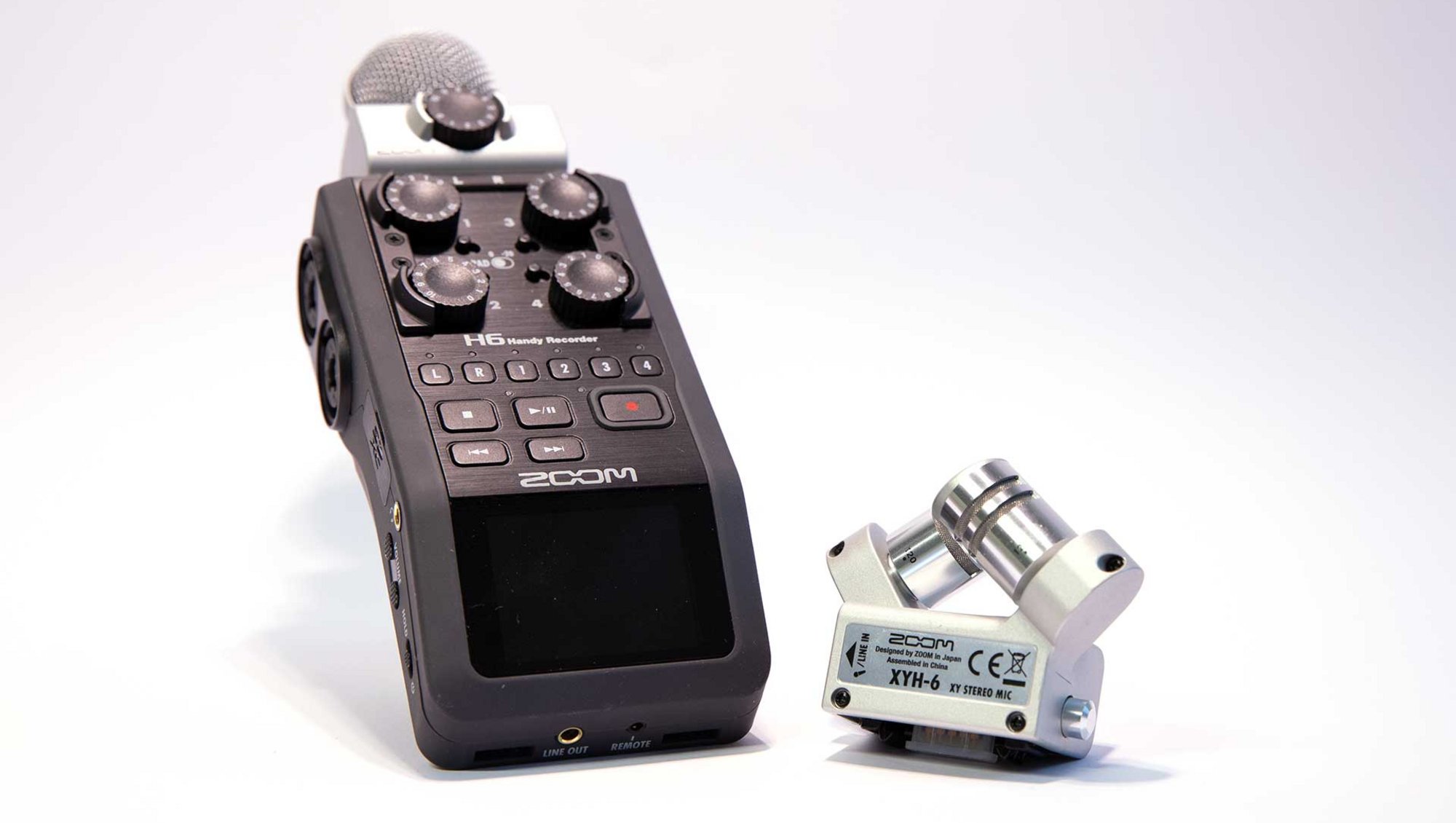 [Translate to English:] Zoom H6 audio recorder